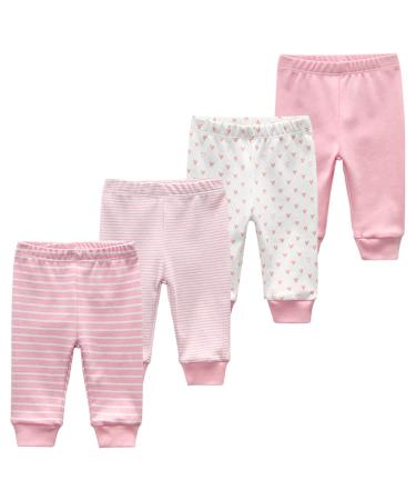 MAMIMAKA Baby Bodysuits Baby Pants Trousers Baby Clothes Short Sleeve Bodysuits Onesies for Baby Boys and Girls Baby pants-1 0-3 Months - Buy Online on GoSupps.com