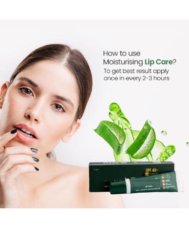 DK Moisturising Lip Care 10 Gm | Lip balm | Spf40+ For Dry And Chapped Lips | Aloe Vera & Vitamin E | Protects lips from dryness & sun damage | Dermatologically Tested - Buy Online on GoSupps.com