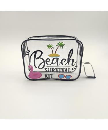 Toiletry Bag Women Clear Wash Bag Waterproof Clear Travel Toiletry Bag Cosmetic Makeup Bags Girls Wash Bag Holiday Travel Bag for Toiletries Cosmetics Bag (A) - Buy Online on GoSupps.com