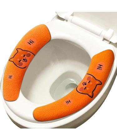 Toilet Seat Cushion Padded Toilet Seat Cushions Washable Toilet Seat Cushion Soft Warmer for Bathroom - Buy Online on GoSupps.com