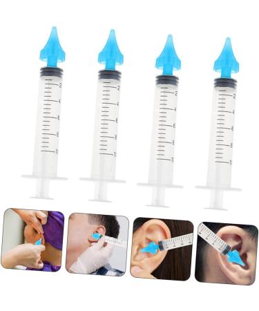 Healifty Ear Wax Remover Syringe - 4pcs Assorted Color Ear Cleaner Tool - Buy Online on GoSupps.com