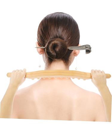 Gatuida 5-Stick Gua Sha Massage Tool Set - Full Body Wooden Roller with 20 Massage Balls for Muscle Relief - International Shipping Available - Buy Online on GoSupps.com