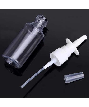 Mebamce 3 x Clear Nasal Spray Bottles - Essential 10ml Saline Container for Rhinitis Care - International Shipping Available - Buy Online on GoSupps.com