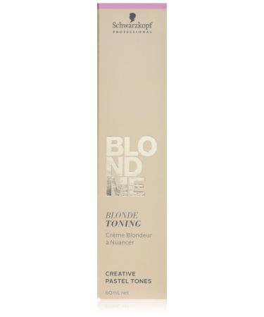 Schwarzkopf Professional BlondMe Toner Purple 1 pack (1 x 60 ml) Toner Purple 60 ml (1 pack)
