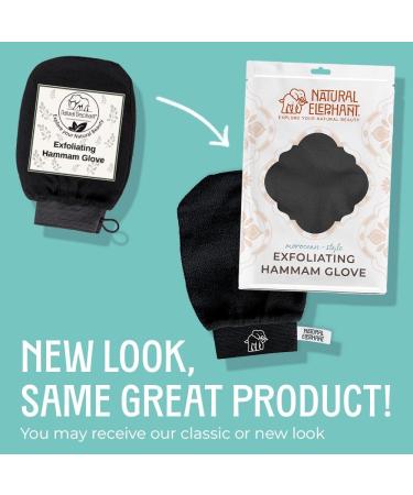 Natural Elephant Exfoliating Hammam Glove - Face and Body Exfoliator Mitt 5 and 10 Packs (3 Orange 2 Teal (Pack of 5)) - Buy Online on GoSupps.com