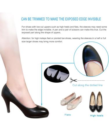 Haofy Silicone Gel Toe Caps - Soft Toe Protection for Ballet & High Heel Shoes | Unisex Comfort - Buy Online on GoSupps.com