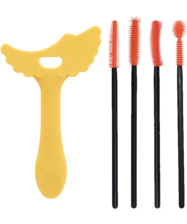 Pochoir Eyeliner Aile d'Ange | Guide Maquillage Silicone - Outil Eye Liner Ail Pour D butants Entra nement Quotidien Matin Soir Voyage Jaune + brosse cils - Buy Online on GoSupps.com