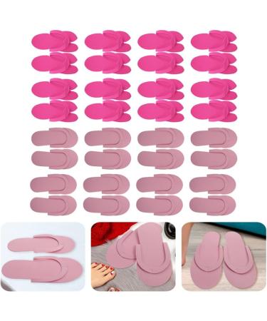 16 Pairs Disposable Beauty Spa Slippers for Women - Non-slip Pedicure Shoes - Buy Online on GoSupps.com