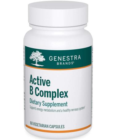 Genestra Brands Active B Complex | Complete B Vitamin Complex Supplement | 60 Capsules