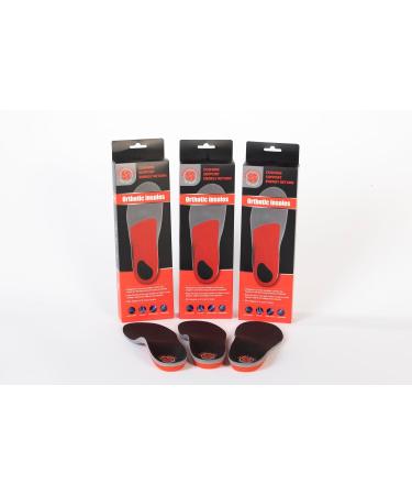Orthotic Inserts for Plantar Fasciitis - 3.5cm Arch Support Insoles for Men & Women (XS) - Relief for Flat Feet & Athletes - Buy Online on GoSupps.com