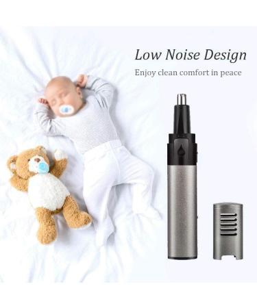 Nose and Ear Hair Trimmer - USB Rechargeable Waterproof Facial Hair Clipper for Men & Women - Dual Edge Blades for Easy Cleansing - Buy Online on GoSupps.com