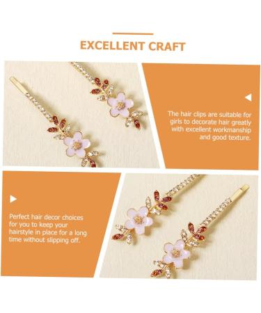 MAGICLULU 2 Pairs Rhinestone Flower Hair Clip Metal Hair Barrettes Hair Accessories for Girls Tiaras for Girls Vintage Hair Accessories Hair Clips Purple Alloy Rhinestone Side Clip Geometry - Buy Online on GoSupps.com