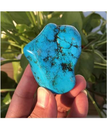 Gift Natural Turquoise Bare Stone Crystal Stone for dingchi (Size : 80-90g) - Buy Online on GoSupps.com