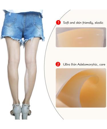 Buy Silicone Self Adhesive Calf Pads Soft Breathable Leg Corrector for Women | Skin Color | International Shipping Available - Buy Online on GoSupps.com