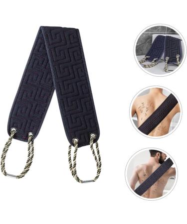 Buy 38-Inch Egyptian Loofah Back Scrubber - Double Sided Exfoliating Cloth for Men & Women | Long Handle Shower Back Washer - Buy Online on GoSupps.com