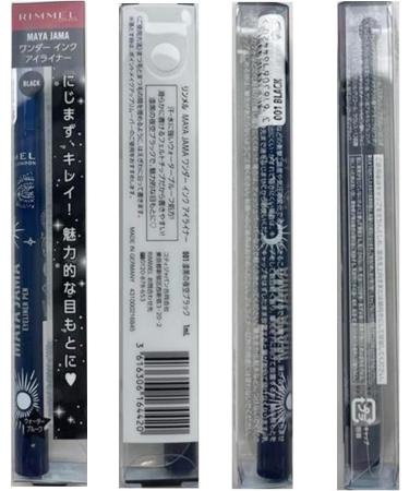  Coty Rimmel Maya Jama Astrology Collection Eyeliner Pen Black Precision Eyeliner Matte Eyeliner Highly Pigmented Waterproof Smudge-Proof Up to 24 Hour Wear 1.2 ml - Buy Online on GoSupps.com