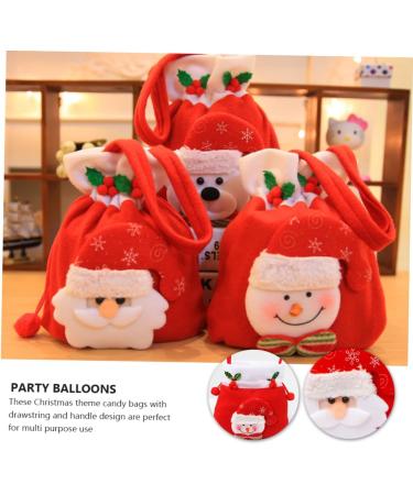Alipis 2pcs Candy Tote Storage Bag Bags Storage Case Christmas Pouch Brushed Cloth Child Christmas Bag - Buy Online on GoSupps.com