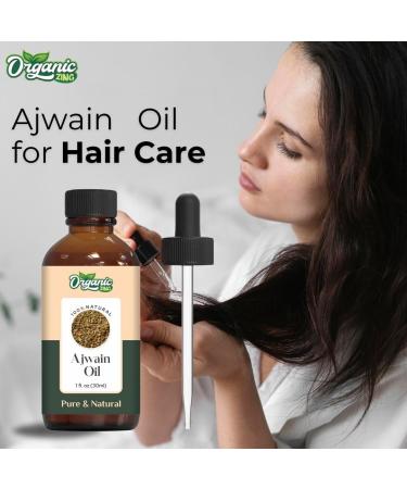 Ajwain Oil - Pure & Natural Essential Oil for Skincare Hair Care & Massage - 30ml | Trachyspermum Ammi - Buy Online on GoSupps.com