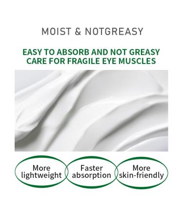 Grospe Firming Eye Cream - 1fl.oz Anti-Aging with Natural Ingredients Lifting & Tightening Formula for Dark Circles Puffiness & Fine Lines Delicate Skin Care for Women - Buy Online on GoSupps.com