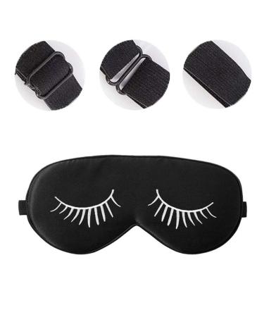 EXCEART Soft Silk Sleep Mask - Blackout Eye Cover for Travel & Sleep | Comfortable Blindfold & Eye Shade - Buy Online on GoSupps.com