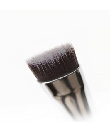 Buy Nanshy Flat Defined Brush | Flat Eyeliner & Eyeshadow Brush - Eyebrow Tinting & Concealer - Onyx Black Wooden Handle - International Shipping - Buy Online on GoSupps.com