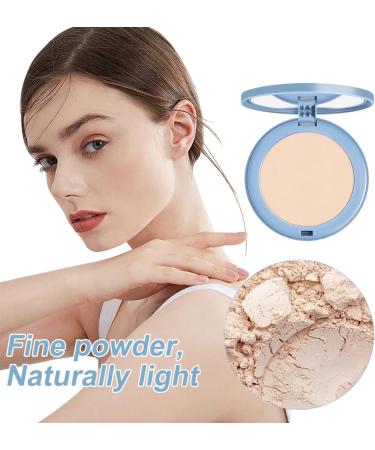 Oil Control Pressed Face Powder Wet and Dry Matte Powder Oil Control Face Fixing Powder Light and Water Resistant Makeup Powder (Ivory) - Buy Online on GoSupps.com