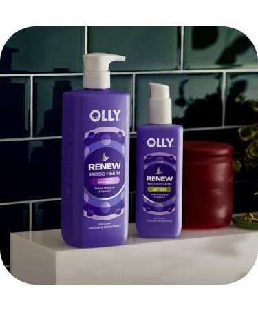 OLLY Vitamins Mini Body Serum & Body Wash Mixed Pack 4 Count Repairs Skin Barrier & Soothe Stress TSA Approved - Buy Online on GoSupps.com