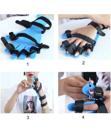 ZZBB Finger Training Board Finger Splint Fingerboard Train Finger Orthotic Point Stroke Rehabilitation Equipment Medical Hand Wrist Training Orthosis Device Brace Support - Buy Online on GoSupps.com