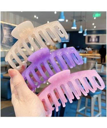 Hair Clips For Women Claw Clips Bow Hair Clips Claw Clips Claw Clips For Thick Hair Large Hair Clips(Apricot-A) - Buy Online on GoSupps.com