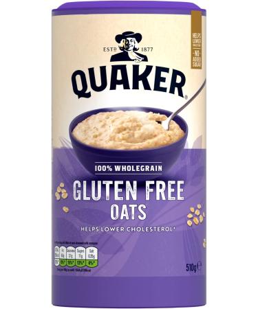 Quaker Gluten Free Original Porridge Oats 510 g (Pack of 5) - Buy Online on GoSupps.com