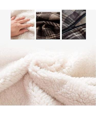 Winter Wheelchair Blanket Thicken Fleece-Lined Hooded Wheelchair Cosy Cover Large Warm Shawl Travel Wheelchair Suitable for Womeny - Buy Online on GoSupps.com