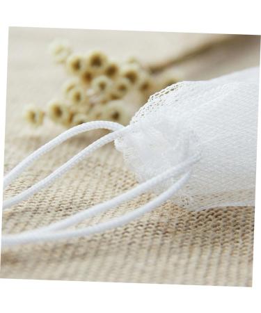 Alipis 20pi ces Filets Mousse Pour Nylon Filets Mousse Douche Et Bain Sac Bulles Double Couche Blanc - Buy Online on GoSupps.com