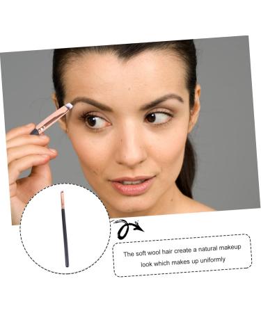 POPETPOP Makeup Angle Eyeliner Brush Eyeliner Brush Fine Angled Cosmetic Makeup Eyeshadow Nylon Cosmetics Brush Gel Eyeliner Brush Powder Brush Make up Wooden Travel Paint - Buy Online on GoSupps.com