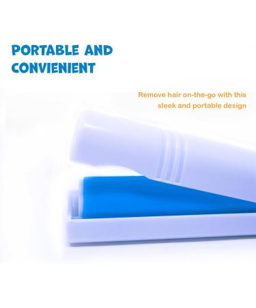 HQ Mini Washable Lint Roller - Keep Clothes & Furniture Flawlessly Clean | Best eCommerce Tool (Blue - Buy Online on GoSupps.com