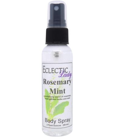 Rosemary Mint Body Spray 2 ounces Body Mist for Women with Clean Light & Gentle Fragrance Long Lasting Perfume with Comforting Scent for Men & Women Cologne with Soft Subtle Aroma For Daily Use 2 Fluid Ounces
