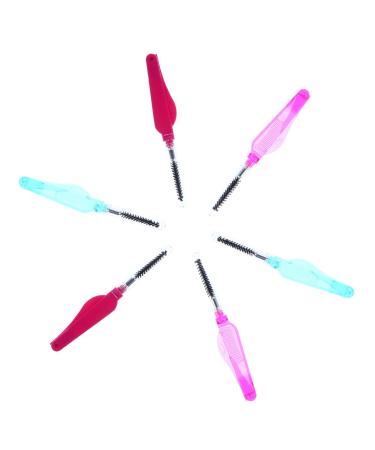 Lurrose 6PC Eyelash Tools Set - Eyebrow Brush Folding Eyelashes Kamm Eyeshadow Brush & Makeup Brushes for Women - International Shipping Available - Buy Online on GoSupps.com