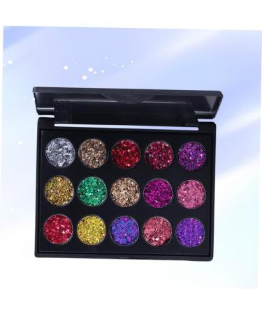 Angoily 2pcs 15 Eyeshadow Makeup Palette Eye Shadow Matte Sequins 1 count (Pack of 1) As Shownx2pcs - Buy Online on GoSupps.com