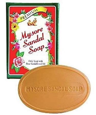  Dr. nature Mysore Sandalwood Soap | 75 g | Bath Soap | With Sandalwood Oil | Herbal Ayurveda | Health and Beauty | Indian Origin (Pack of 4) - Buy Online on GoSupps.com