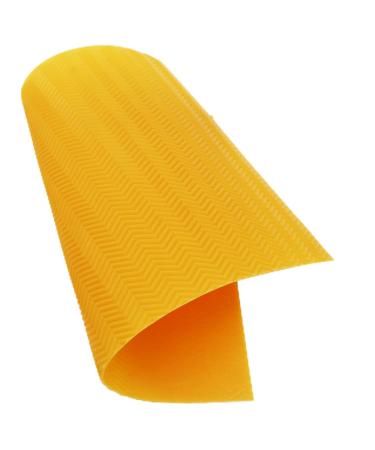 Resistant Sole Sheet Heel Repair Pad V-Shaped Rubber Sole Pad Yellow Shoes Bottom Repairing Material for Women Men Shoes