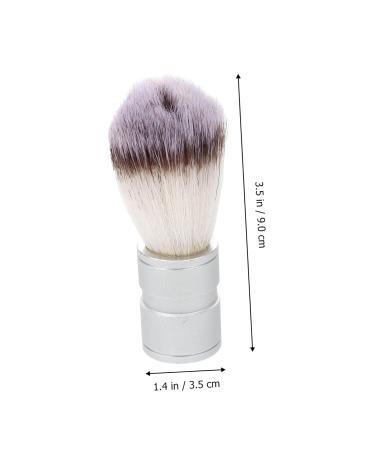 Premium Minkissy Men's Shaving Brush - Stainless Steel Beard & Hair Brush for Effortless Shaving - Buy Online on GoSupps.com