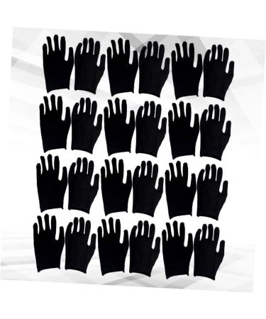 Ipetboom 12 Pairs Silver Wigs for Women Disposable No Odor Kitchen White Cotton Mens Cotton Spa Work Cosmetic Washable - Buy Online on GoSupps.com