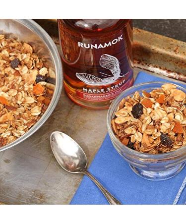 Runamok Maple Sugarmaker's Cut - Traditional Grade A Maple Syrup | Amber Color, Rich Taste | 100% Natural 25.36 Fl Oz - Classic Pancakes & Breakfast Syrup - Buy Online on GoSupps.com