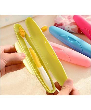 BESTOMZ Toothbrush Case - Portable Travel Container (2 Pack) | Durable Storage for Hygiene on the Go - Buy Online on GoSupps.com