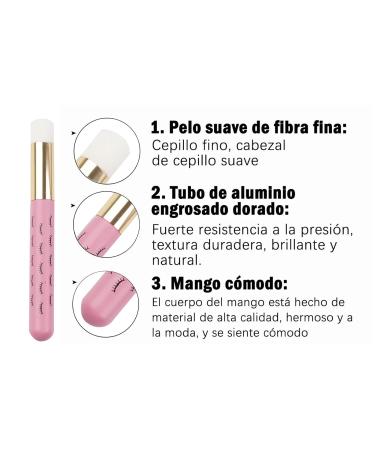 Buy Pink Lash Brushes Set for Eyelash Cleaning & Extension Care - Soft & Comfortable Cleansing Brushes - Buy Online on GoSupps.com