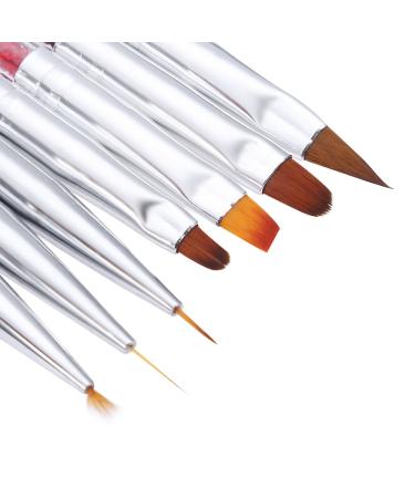 Crazy Sale Nail Art Brush Set - 7pcs UV Gel Polish & Flower Drawing Pens for Perfect Nail Designs - International Shipping - Buy Online on GoSupps.com