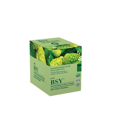 Buy BSY Noni Black Hair Color - 20x 20g Organic Natural Hair Dye No PPD Covers Grey Hair - Save on International Shipping - Buy Online on GoSupps.com