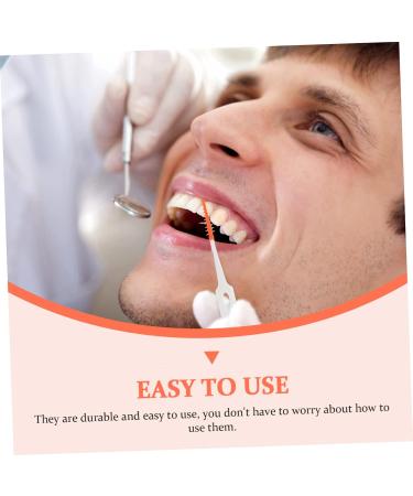 Beaupretty 400 STK Interdental Brushes - Dental Tooth Cleaning Tools for Braces - Portable Oral Care | Orange (5 Pack) - Buy Online on GoSupps.com