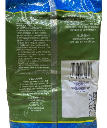 TRS Whole Jeera/Cumin Seeds 1 kg - Buy Online on GoSupps.com