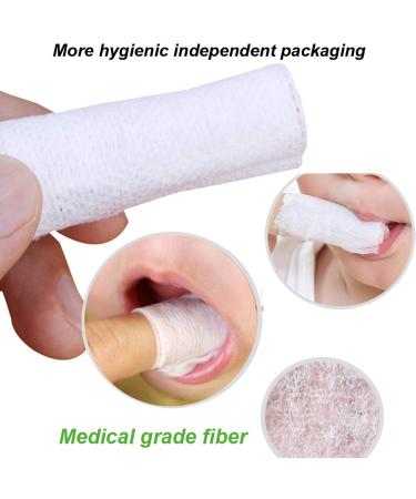Serlife Baby Toothbrush - Soft Gauze Infant Finger Cleaner - Individually Wrapped - Buy Online on GoSupps.com