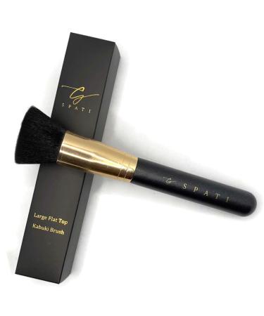 Premium Flat Top Kabuki Foundation Brush | Best Makeup Brush for Liquid Cream & Powder Buffing & Blending - Buy Online on GoSupps.com